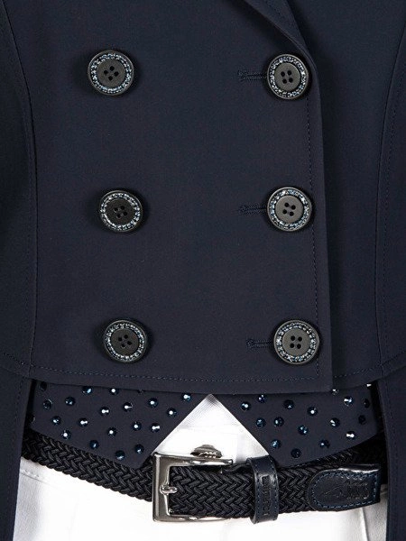 Damski frak ujeżdżeniowy Equiline Marilyn - granatowy