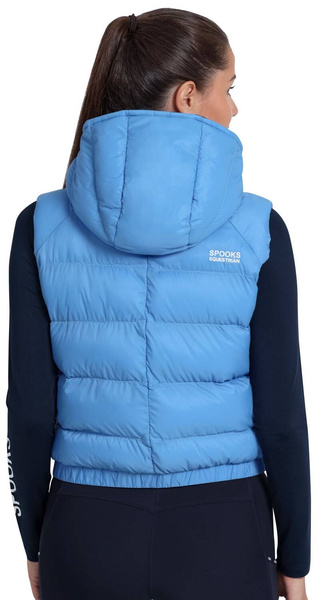 Krótka kamizelka Spooks Lilleth - błękitna