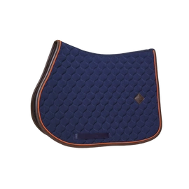 Kentucky czaprak Onion Quilt Neon Leather - granatowy