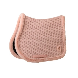 Kentucky czaprak Fake Fur Plaited Quilt - różowy