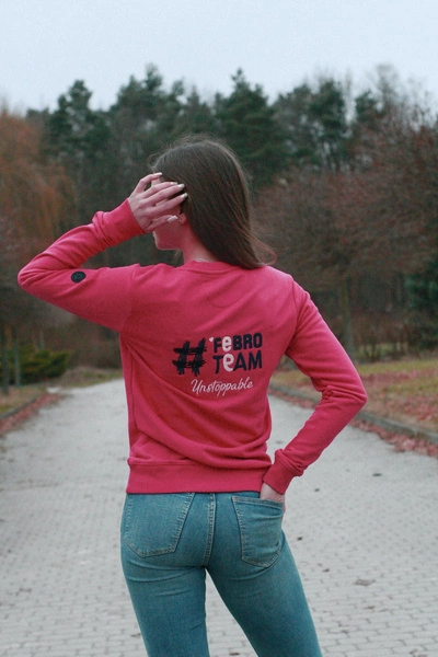 Bluza Eqode #FebroTeam Unstoppable - fuksja