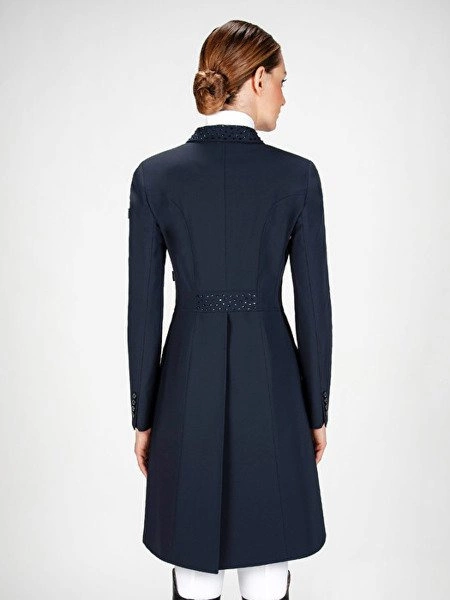 Damski frak ujeżdżeniowy Equiline Marilyn - granatowy