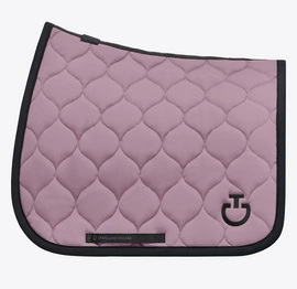 Czaprak New Circular Quilted Jersey - różowy