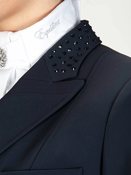 Damski frak ujeżdżeniowy Equiline Marilyn - granatowy