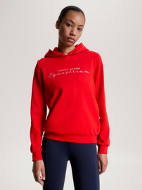 Bluza Tommy Hilfiger Greenwich Grafik - czerwona