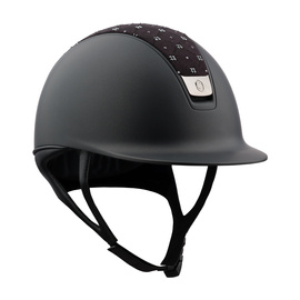 Kask Samshield Shadowmatt Royal Flower Swarovski 2.0 - Black