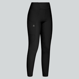 Legginsy Perforated Full Grip Cavalleria Toscana - czarne