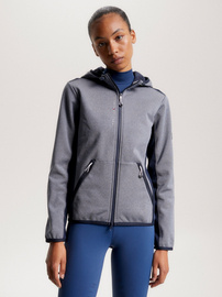 Softshell Tommy Hilfiger Equestrian London - szary melange